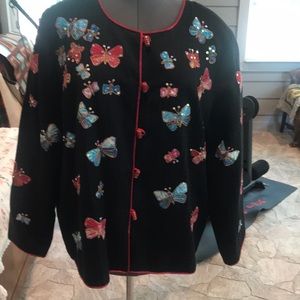 Julia Kim Butterfly Jacket Size XL